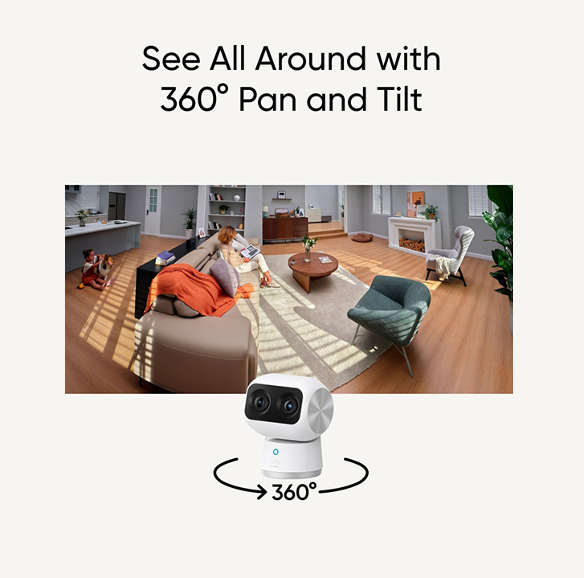 Eufy Security Indoor Cam S350 Dual Cameras 4K Eufy Security Indoor Cam S350 Dual Cameras 4K