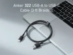 Anker 322 USB-A to USB-C Cable ( 3ft Braided )