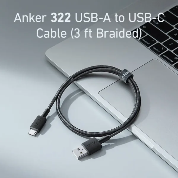 Anker 322 USB-A to USB-C Cable ( 3ft Braided )