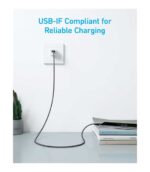 Anker 322 USB-C to Lightning Cable (6ft Braided)