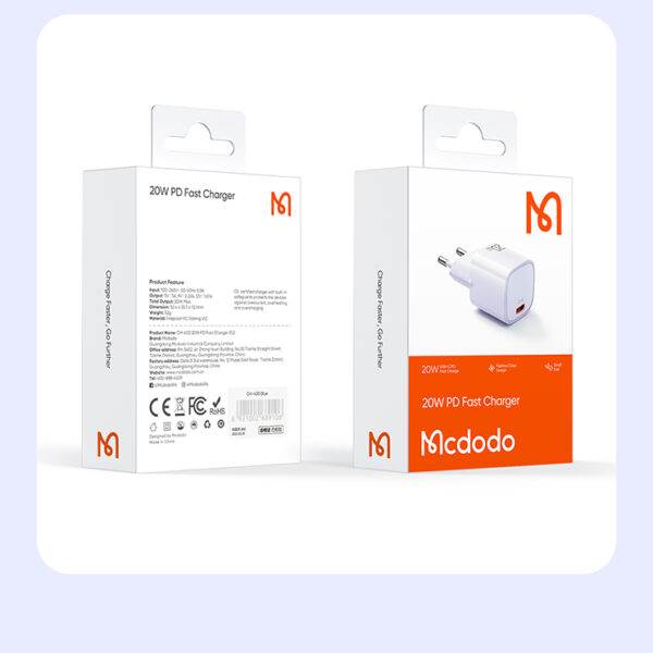 Mcdodo 20W PD Type C Fast Charger