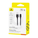Baseus Silky Series Fast Charging Cable , USB to Ip , 1m in m2