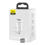 Baseus Grain Pro Dual USB Car Charger 4.8A
