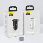 Baseus Grain Pro Dual USB Car Charger 4.8A