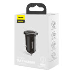 Baseus Grain Pro Dual USB Car Charger 4.8A