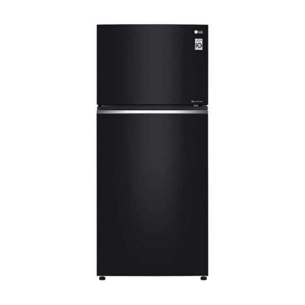 Top Freezer Refrigerator 547L Gross Capacity, Inverter Linear Compressor, Door Cooling+™, Black Glass Color