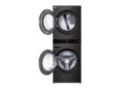Single Unit Front Load 17/16KG LG Wash Tower with Centre Control Black Steel Color - Image 10
