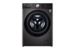 Front Load Washer & Dryer 12/8KG AI DD TurboWash 360 Black Steel Color