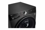 Front Load Washer & Dryer 12/8KG AI DD TurboWash 360 Black Steel Color