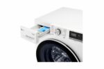 Front Load Washer 9KG AI Direct Drive Motor Steam White Color