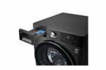 Front Load Washer & Dryer 12/8KG AI DD TurboWash 360 Black Steel Color
