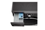 Front Load Washer & Dryer 12/8KG AI DD TurboWash 360 Black Steel Color