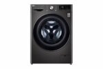Front Load Washer & Dryer 9/6 KG AI DD TurboWash 360 Black Steel Color