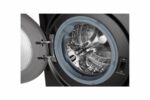 Front Load Washer & Dryer 9/6 KG AI DD TurboWash 360 Black Steel Color