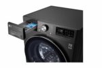 Front Load Washer & Dryer 9/6 KG AI DD TurboWash 360 Black Steel Color