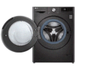 Front Load Washer & Dryer 10.5/7KG AI DD TurboWash 360 Black Steel Color
