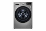 Front Load Washer 9KG AI Direct Drive Motor Steam Silver Color