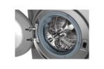 Front Load Washer 9KG AI Direct Drive Motor Steam Silver Color