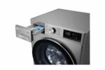 Front Load Washer 9KG AI Direct Drive Motor Steam Silver Color