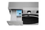 Front Load Washer 9KG AI Direct Drive Motor Steam Silver Color