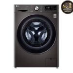 Front Load Washer & Dryer 10.5/7KG AI DD TurboWash 360 Black Steel Color