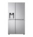 LG Door-in-Door ThinQ Side By Side 674 L Gross Capacity Refrigerator UV Nano Linear Cooling ThinQ in Silver Color