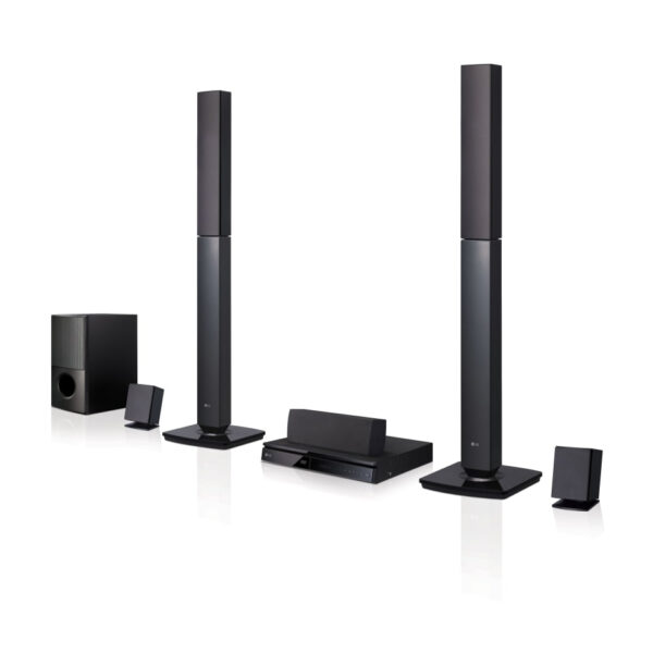 Home Theater 1000W 5.1Channel 4Tallboy Parabola Speak Y23