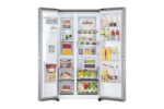 LG Door-in-Door ThinQ Side By Side 674 L Gross Capacity Refrigerator UV Nano Linear Cooling ThinQ in Silver Color - Image 10