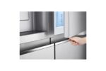 LG Door-in-Door ThinQ Side By Side 674 L Gross Capacity Refrigerator UV Nano Linear Cooling ThinQ in Silver Color - Image 9